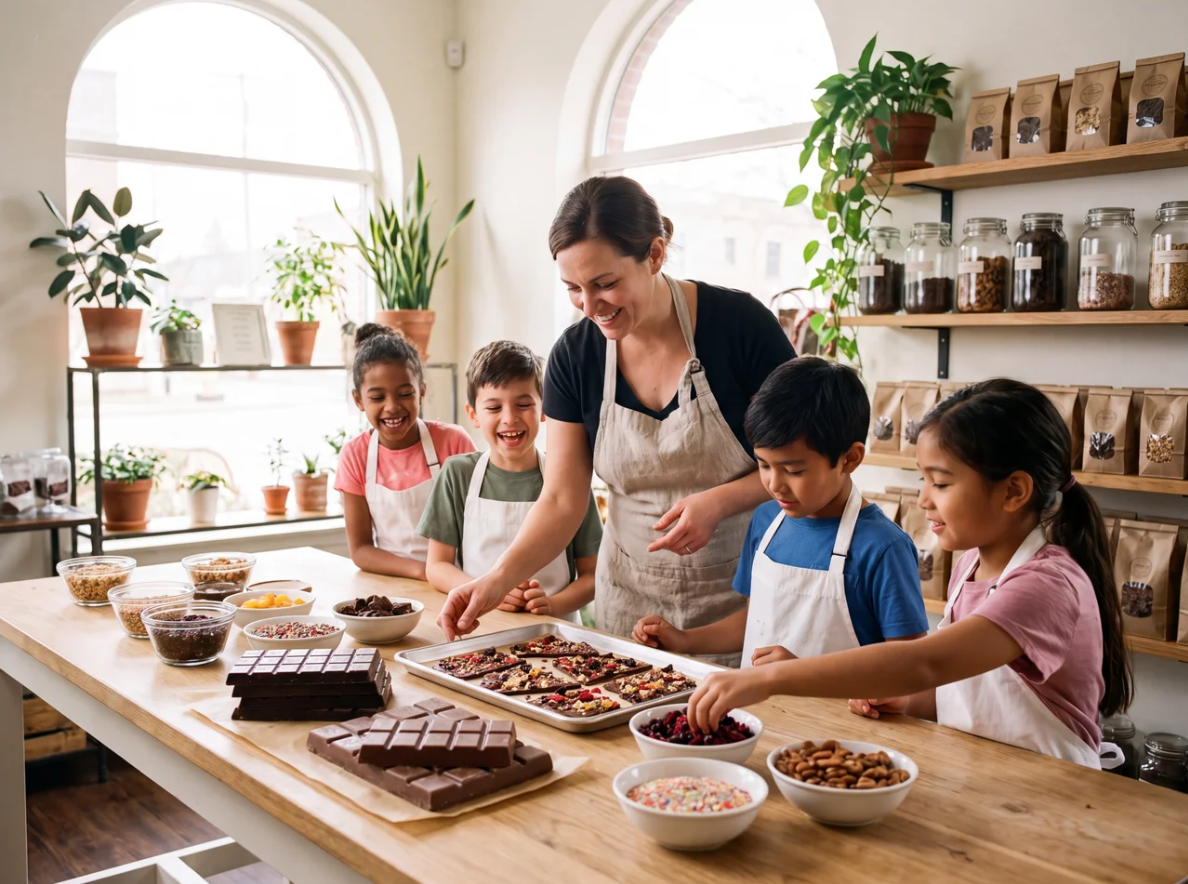 School-Holiday Chocolate Workshops — Creativity Has Never Tasted So Good